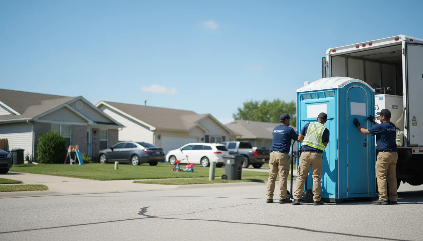 Standard Porta Potty Rentals in Lexington, KY near me
